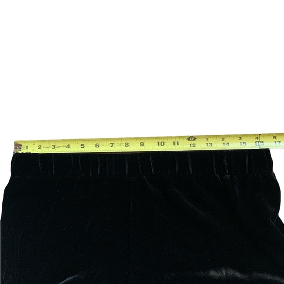 Johnny Was LOVE Uche Cropped Floral Embroidered Wide Leg Velvet Pants LARGE - Picture 3 of 14